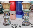 COMBO ĐÔN Y LÒ CỦI VÀ CHẬU GIẢ CỔ