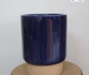 CHẬU TRỤ ỐNG XANH ĐEN