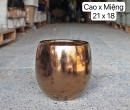 CHẬU MEN ĐỒNG XUẤT KHẨU