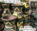 Chậu giả cổ hình rồng lọt lòng 43 cm , 47cm, 52cm