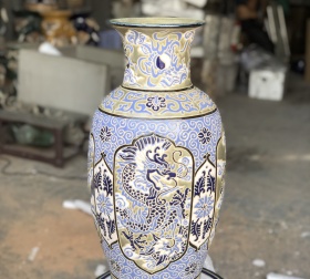BÌNH HOA TỨ LINH THỦ CÔNG