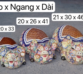 HEO BÁCH HOA 4 SIZE