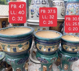 Chậu Giả Cổ Trái Pháo