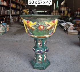 Chậu giả cổ hình rồng lọt lòng 43 cm , 47cm, 52cm