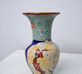 BÌNH TỨ QUÝ MẪU ĐƠN SEN TRÚC ĐÀO - BÌNH HOA - BÌNH DECOR