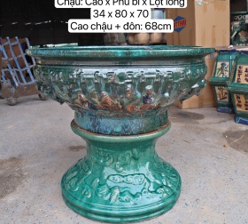 CHẬU BÁT TIÊN SIZE ĐẠI EM ĐÔN