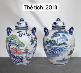 BÌNH NGÂM RƯỢU TÀI LỘC 20 LÍT