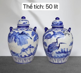 BÌNH NGÂM RƯỢU TÀI LỘC 50 LÍT