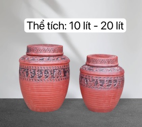 BÌNH NGÂM RƯỢU TRỐNG ĐỒNG 10 LÍT - 20 LÍT