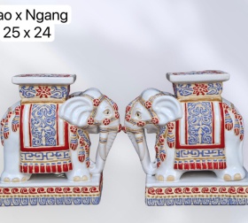 ĐÔN VOI THÀNH LỄ MINI TRẮNG