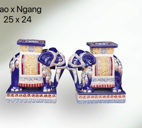 ĐÔN VOI THÀNH LỄ MINI XANH DƯƠNG
