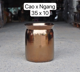 BÌNH HOA  MEN ĐỒNG 08