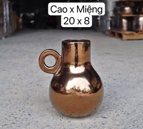 BÌNH HOA MEN ĐỒNG 07