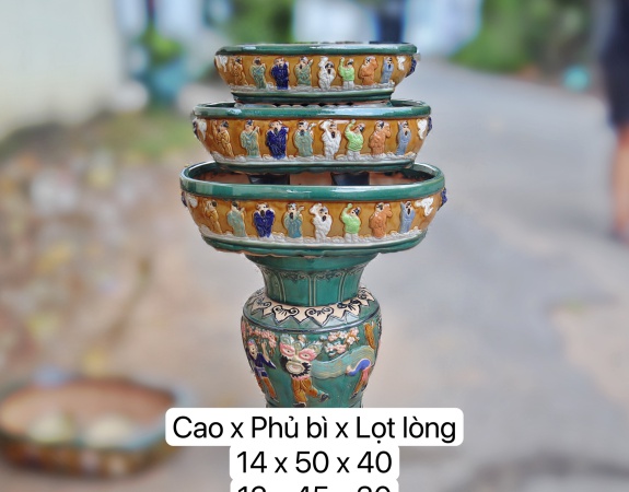 BỘ 3 CHẬU OVAL BÁT TIÊN