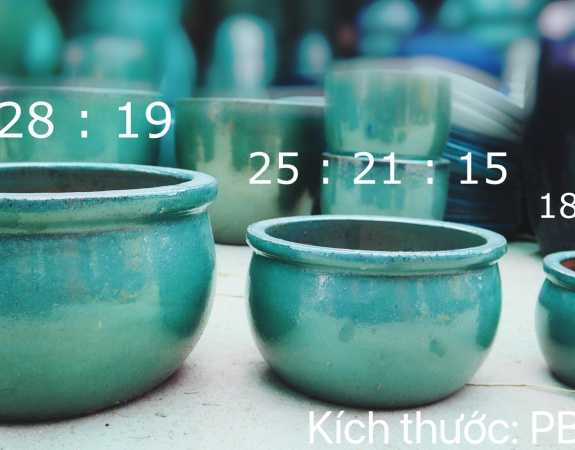 BỘ BA CHẬU XUẤT KHẨU