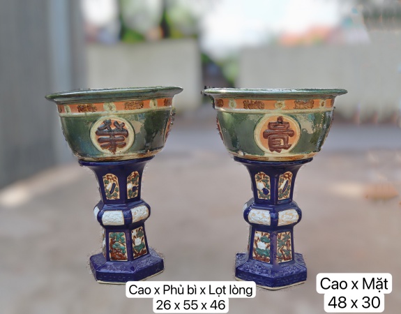 COMBO ĐÔN VÀ CHẬU CHỮ