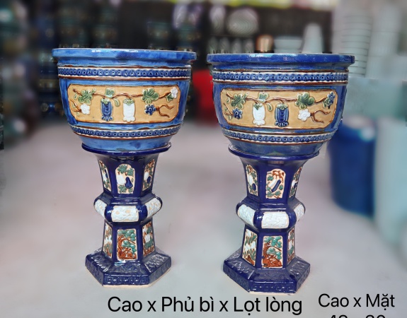 COMBO ĐON Y VÀ CHẬU CHỮ PHƯỚC / CHẬU TRÁI PHÁO