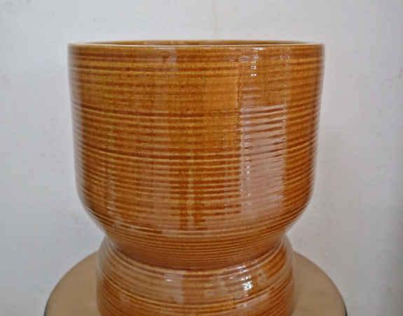 CHẬU LY MEN NÂU XUẤT KHẨU