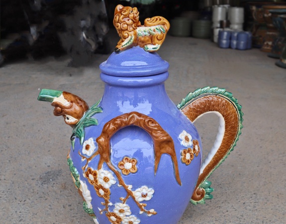 BÌNH RÓT LỚN XANH DƯƠNG 